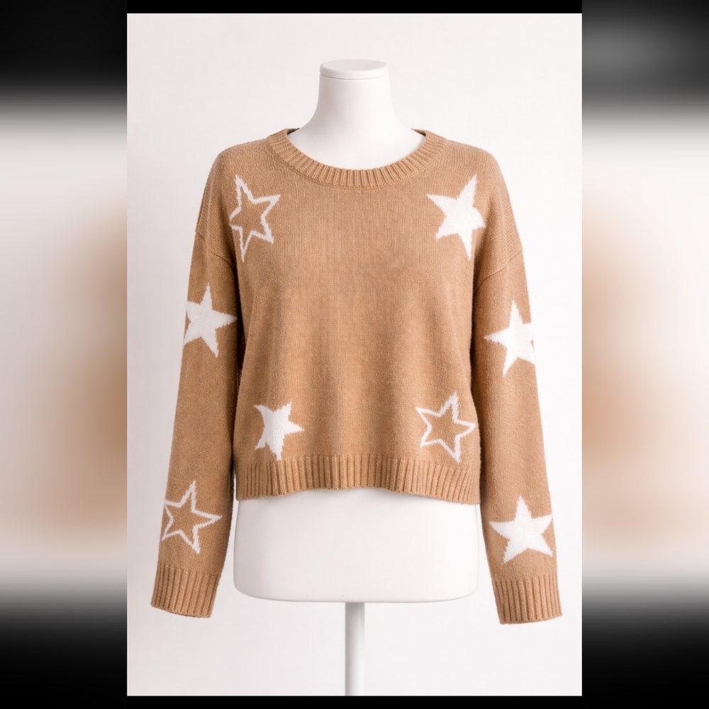 ⭐ Super Soft Star Sweater – Cozy & Cute